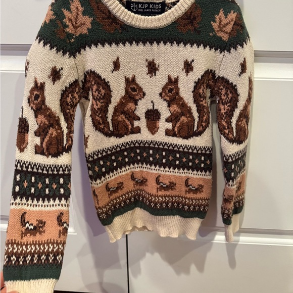 Kiel James Patrick Sweaters - Kids Kiel James Patrick Squirrel Sweater